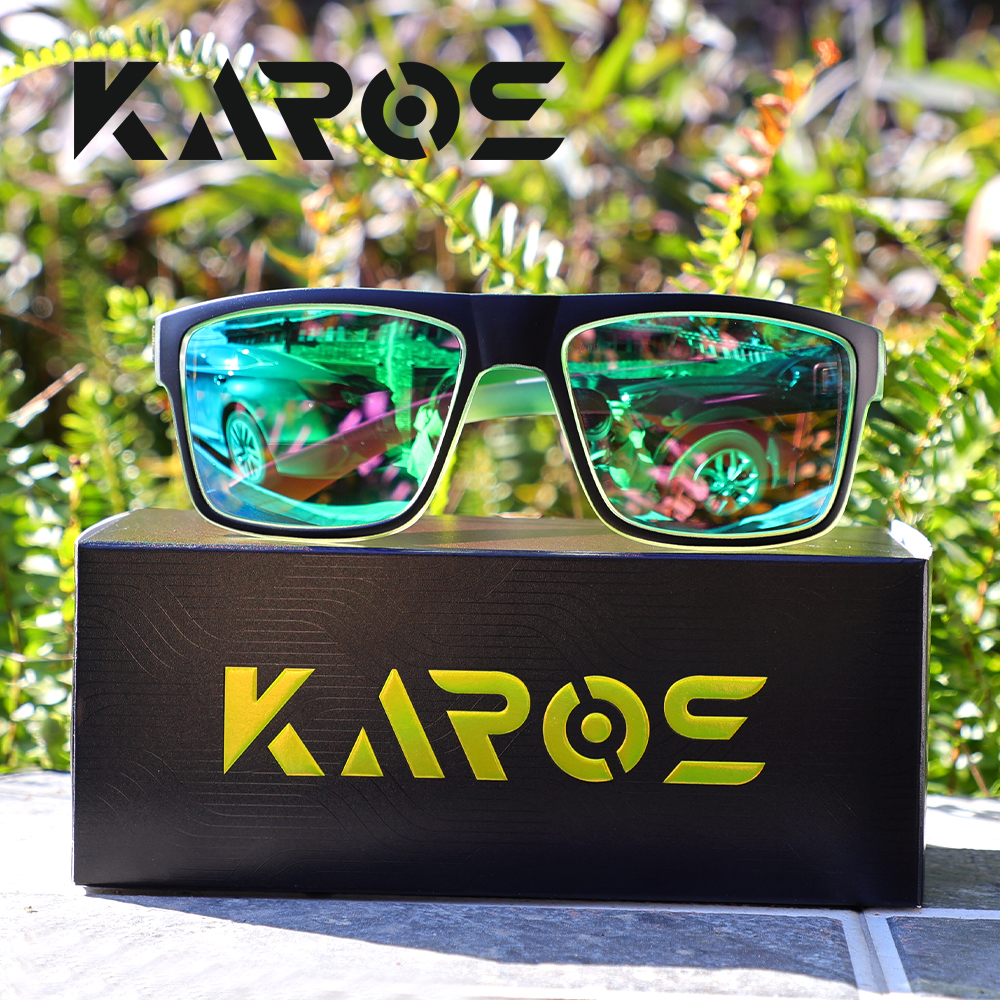 Luxury Zone - KAROS Fashion Square Polarized Sunglasses Men