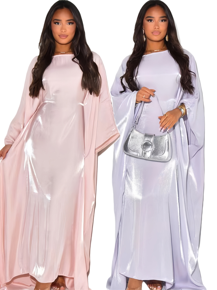Luxury Lifestyle Women - Ramadan Eid Satin Batwing Butterfly Abaya