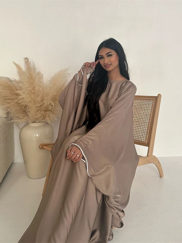 Eid Muslim Kaftan Satin Batwin - Luxury Lifestyle Women recensione e prezzo