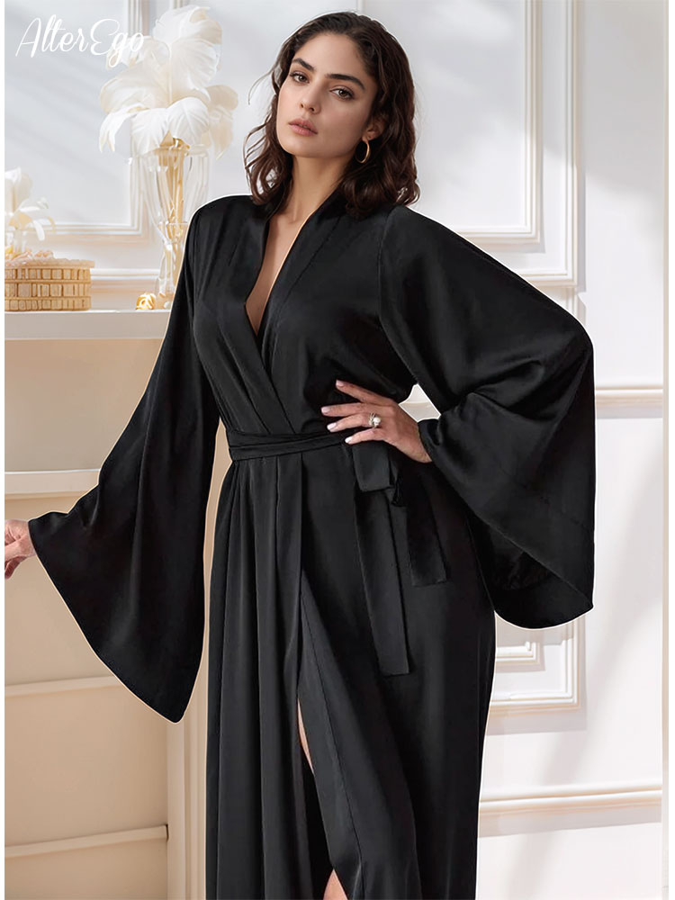 Floor Length Bridal Kimono Bei - Luxury Lifestyle Women recensione e prezzo