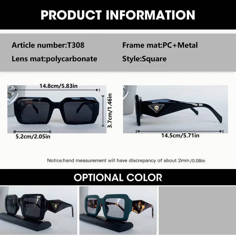 Luxury Brand Square Sunglasses - Luxury Zone recensione e prezzo