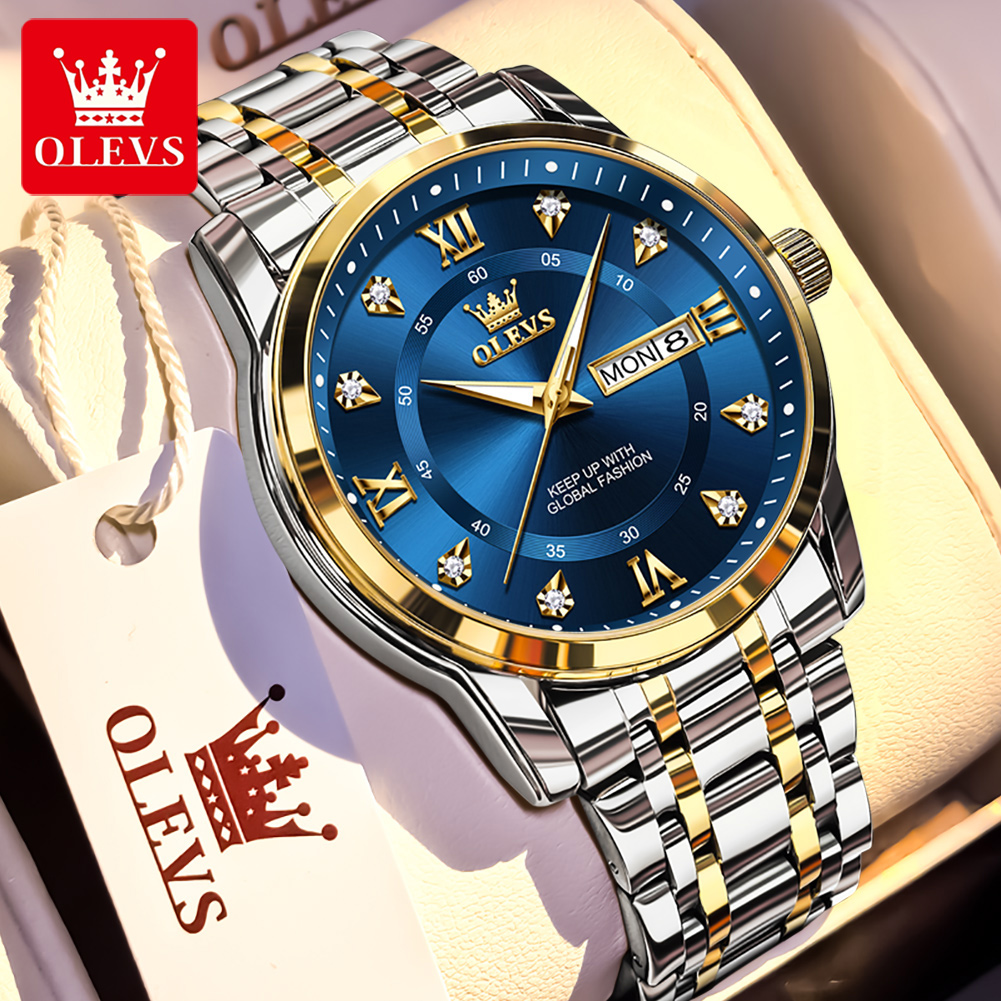 OLEVS Brand Fashion men's watc - Luxury Zone recensione e prezzo