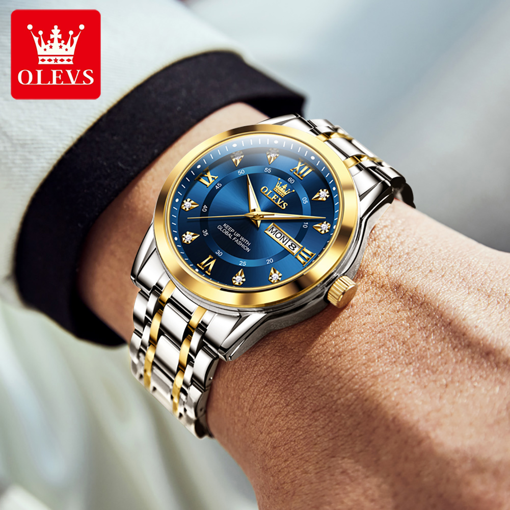 OLEVS Brand Fashion men's watc - Luxury Zone recensione e prezzo
