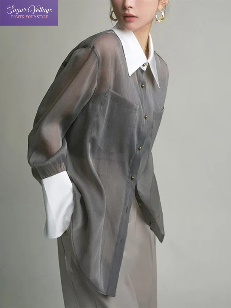 French Luxury Vintage Sheer Ch - Luxury Lifestyle Women recensione e prezzo