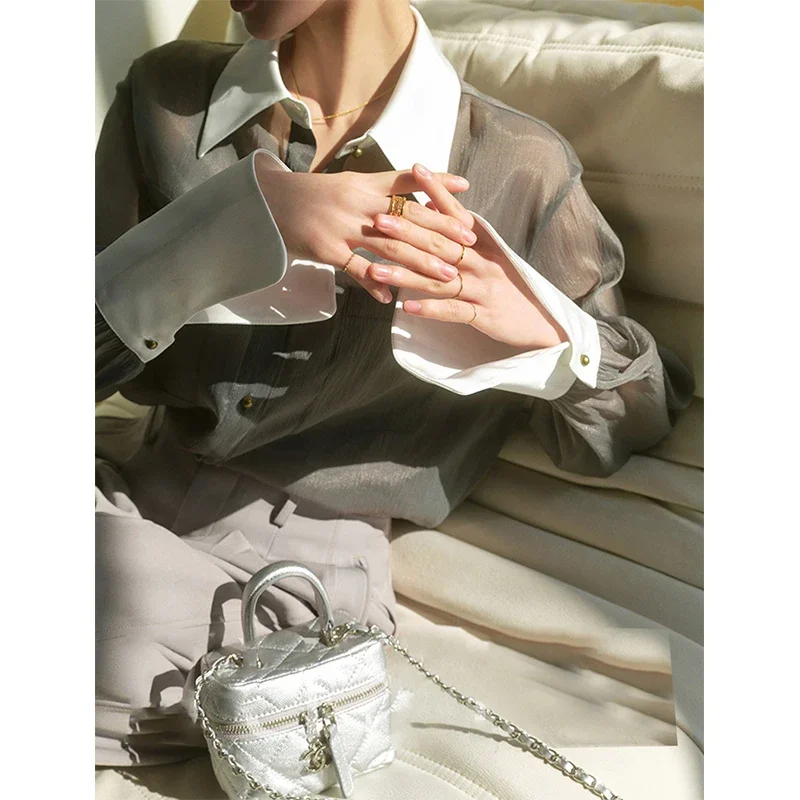 French Luxury Vintage Sheer Ch - Luxury Lifestyle Women recensione e prezzo